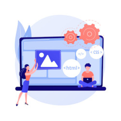 logo représentant les languages html et css