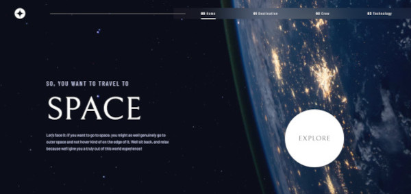 site web réalisé en html,css et javascript